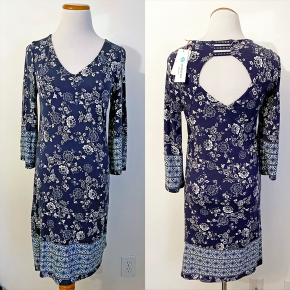 skies are blue wren knit dress Ribbed Knit Maxi Dress main image 1